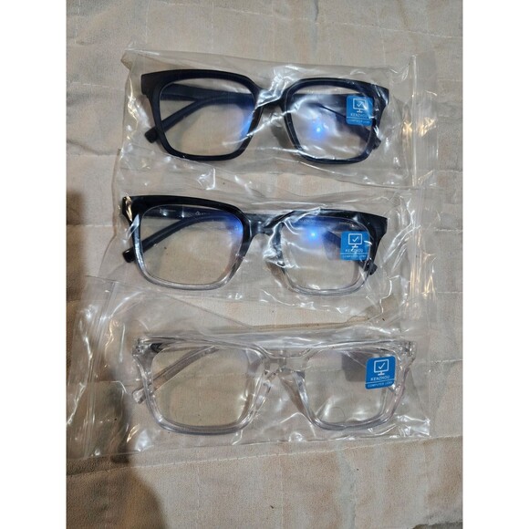 3 Pair K KENZHOU Blue Light Blocking Glasses/Computer/Gaming/TV/Phones Glasses - Picture 1 of 2